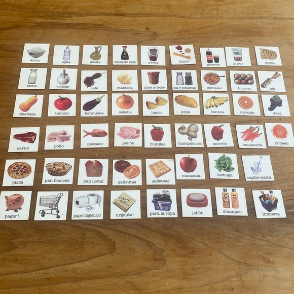 52 x Spanish Words Magnets - Picture 3 of 6